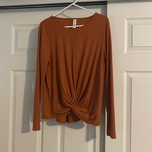 All In Motion Orange Rust top